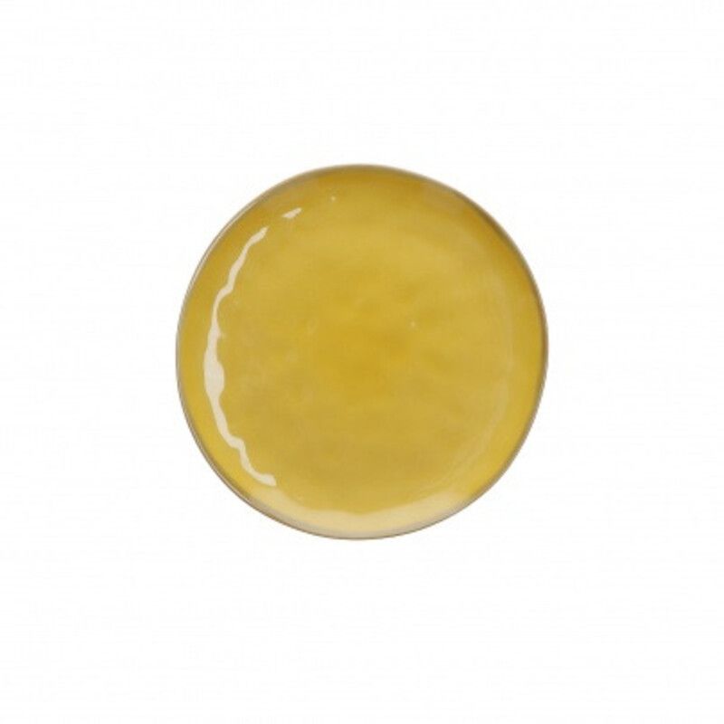Salad Plate 20cm diameter - Yellow Ochre