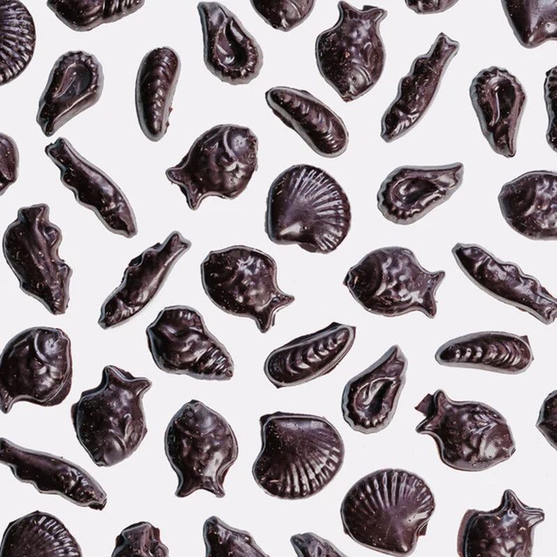 Dark Chocolate Shapes