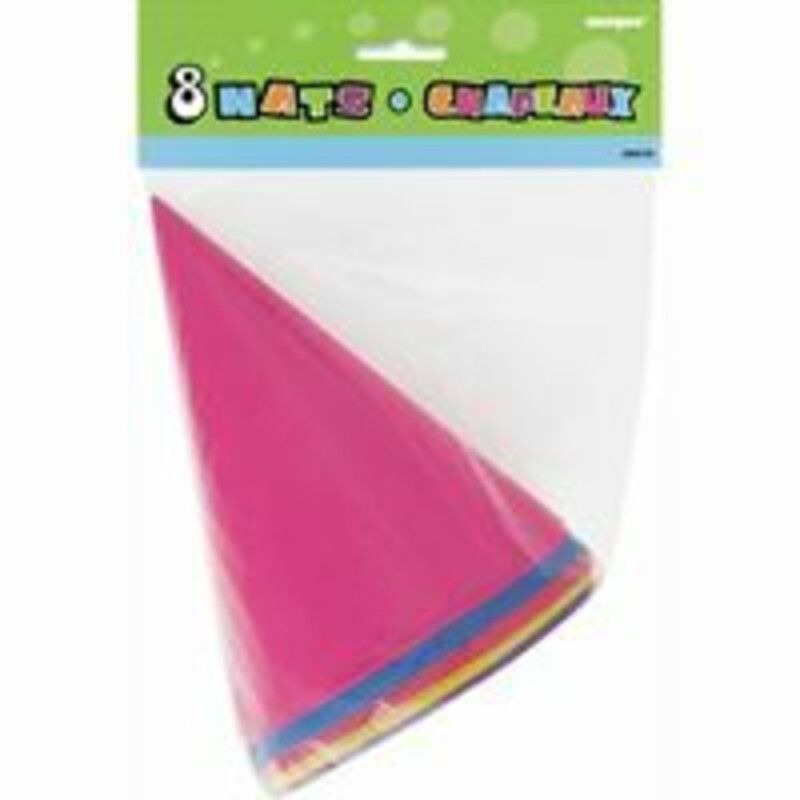 Colourful Birthday Party Hats