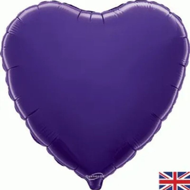 Heart Shaped Foil Balloons Gold Silver Red Rose Gold Purple