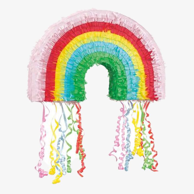 Rainbow Shaped Piñata