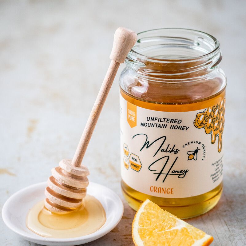 Pure Raw Orange Mountain Honey *Runny* 