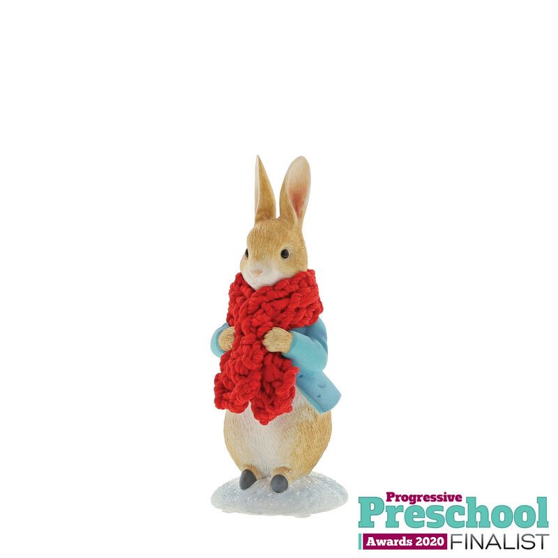 Beatrix Potter's Peter Rabbit Winter Figurine