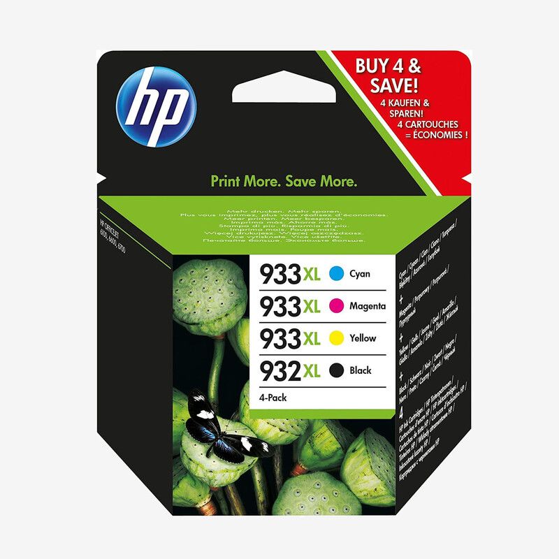 HP 932 + HP 933 Original Ink Cartridge Bundle