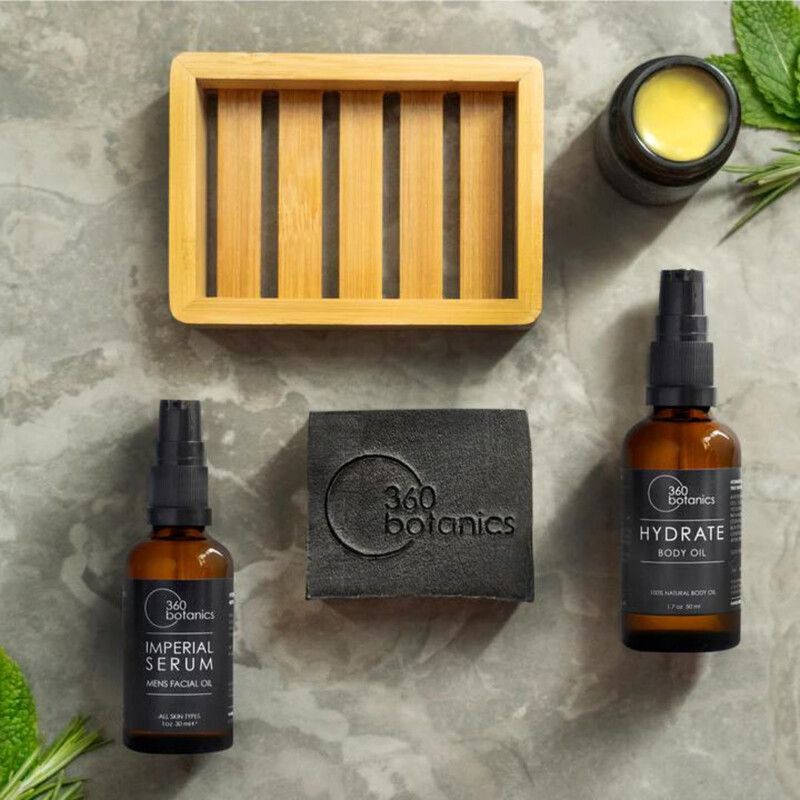 Mens Face & Body Care Gift Box