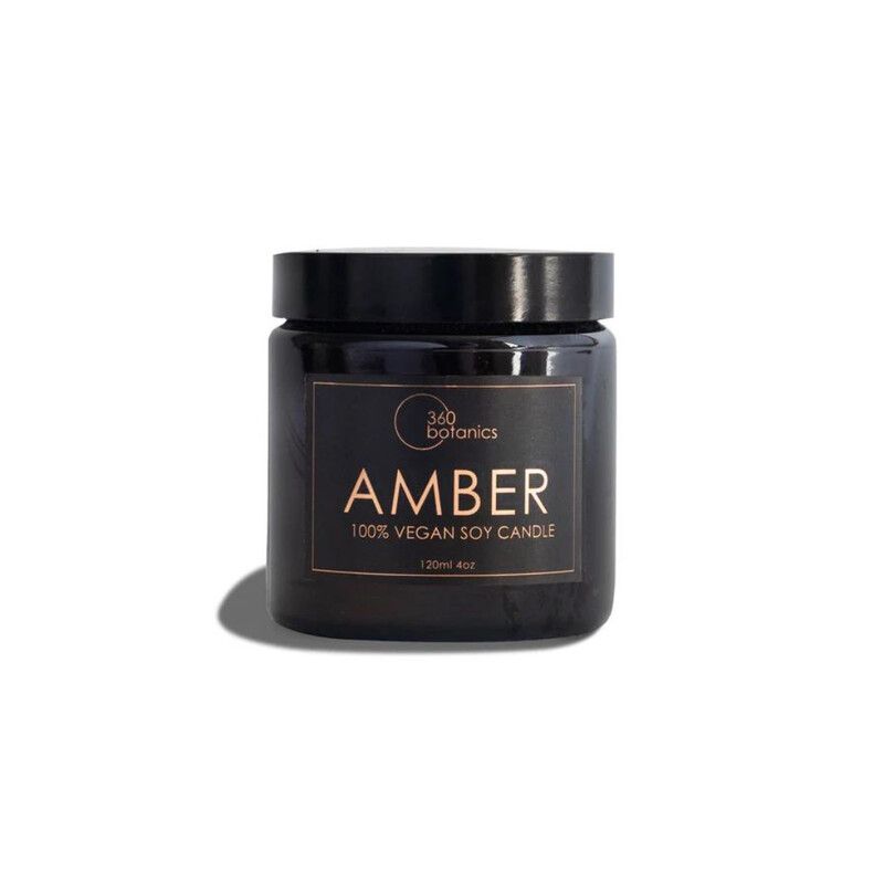 Amber - Sweet Honey with Cassis & Vanilla Soy Candle