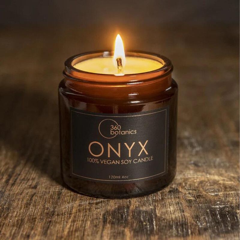 Onyx - Dark Sweet & Smokey Soy Candle