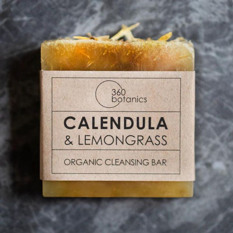 Calendula & Lemongrass Organic Cleansing Soap