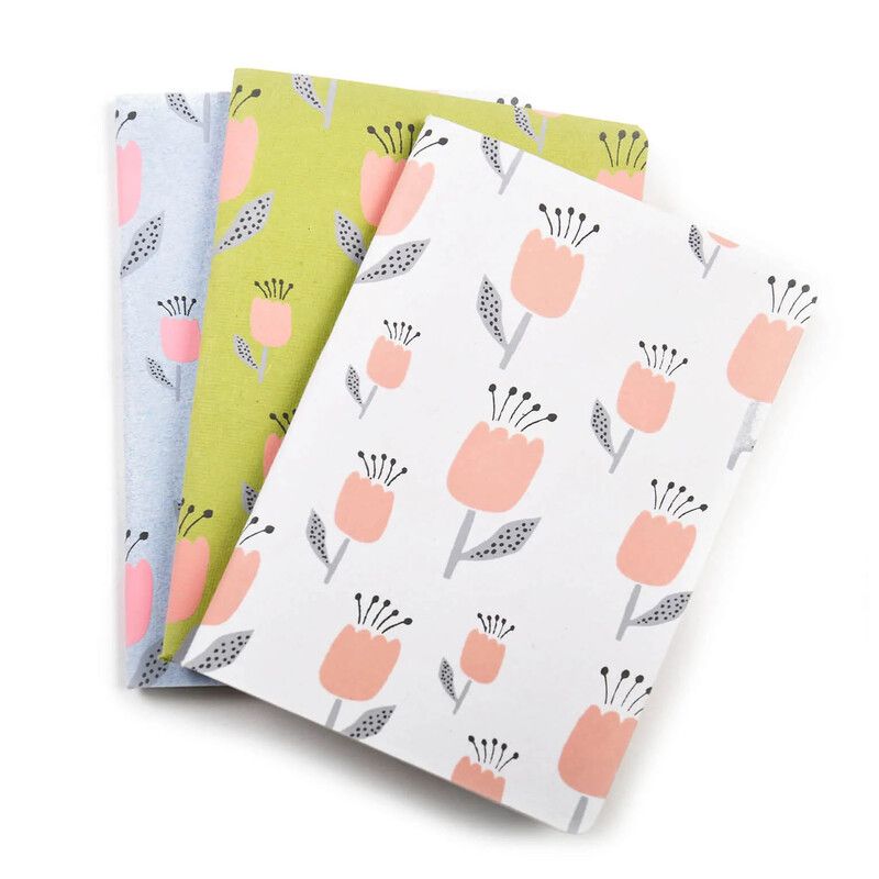 TREE FREE A6 FLORAL NOTEBOOKS