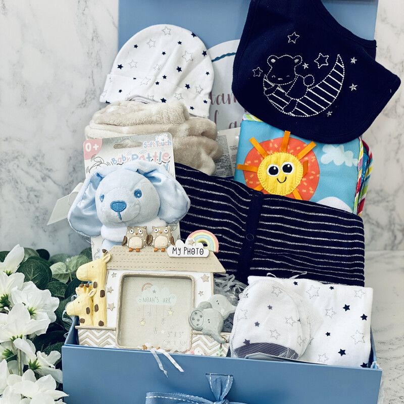 New Baby Boy Gift Box - Blue Bear