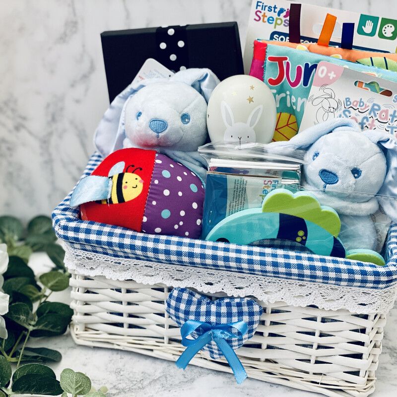 New Baby Boy's First Toys Gift Hamper
