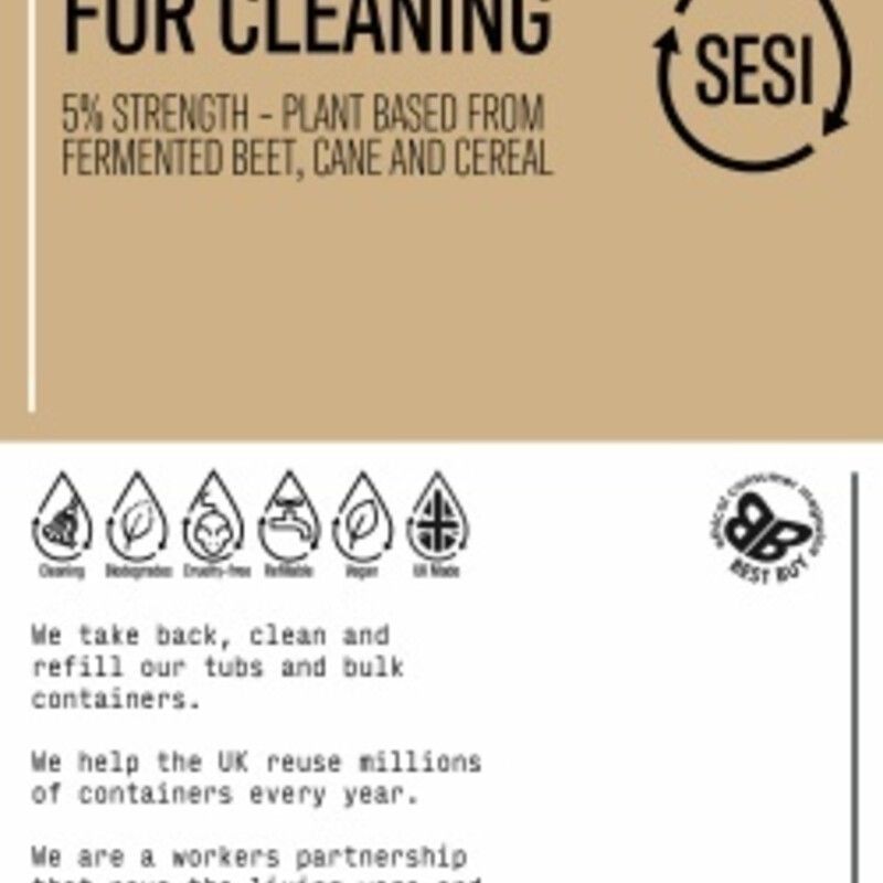 SESI White Vinegar for Cleaning Refill
