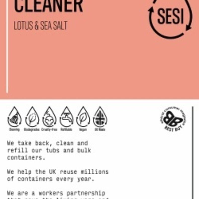 SESI Toilet Cleaner Refill (Sea Salt and Lotus)