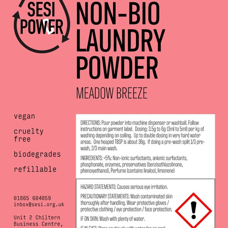 SESI Non-Bio Washing Powder