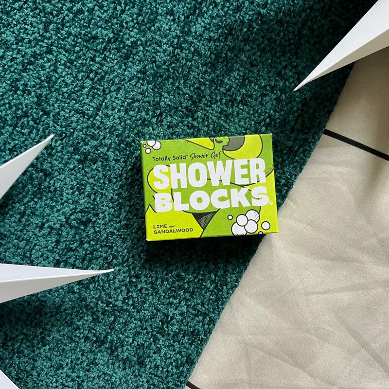 Shower Blocks ‘Lime and Sandalwood’ Solid Shower Gel