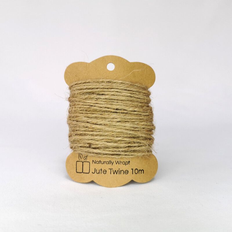 Naturally Wrapt Natural Jute Twine 10m