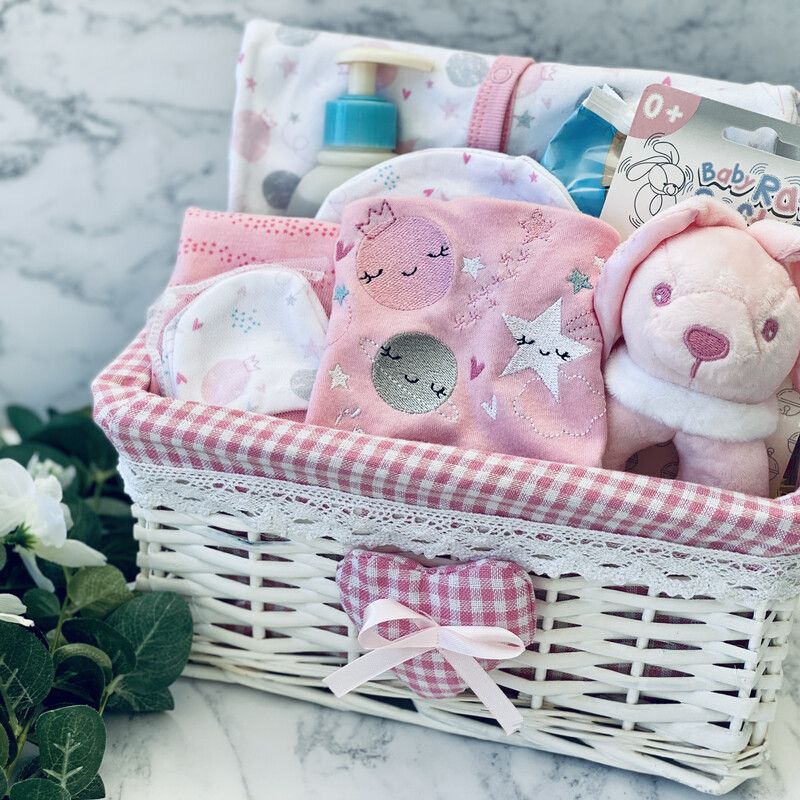 New Baby Girl Gift Hamper - Original Pink Space