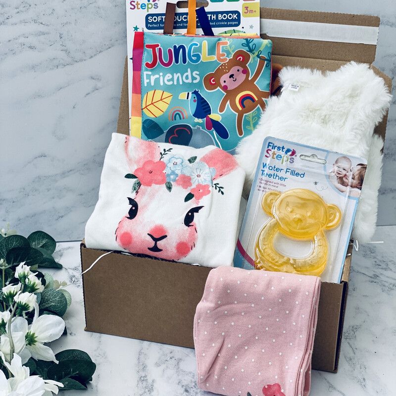 New Baby Girl Clothing & Toys Gift Box