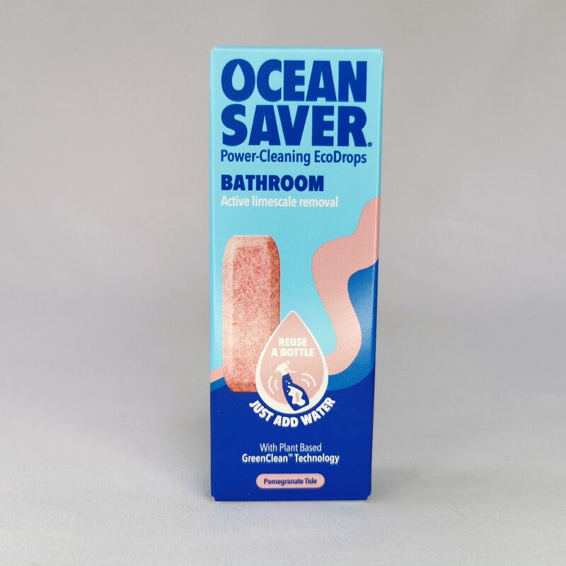 OceanSaver Bathroom Cleaner with Descaler Refill – Pomegranate Tide