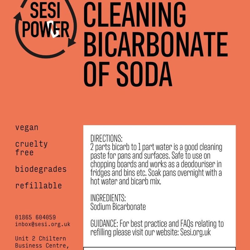 SESI Bicarbonate of Soda for Cleaning