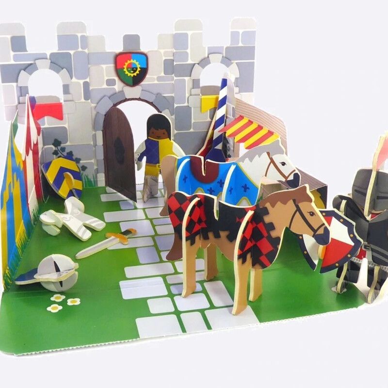 PlayPress - Knights Castle Eco Friendly Playset