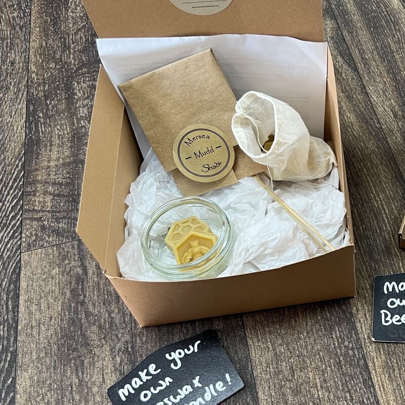 Mersea Mudd Shack ‘Make Your Own Beeswax Candle’ Kit