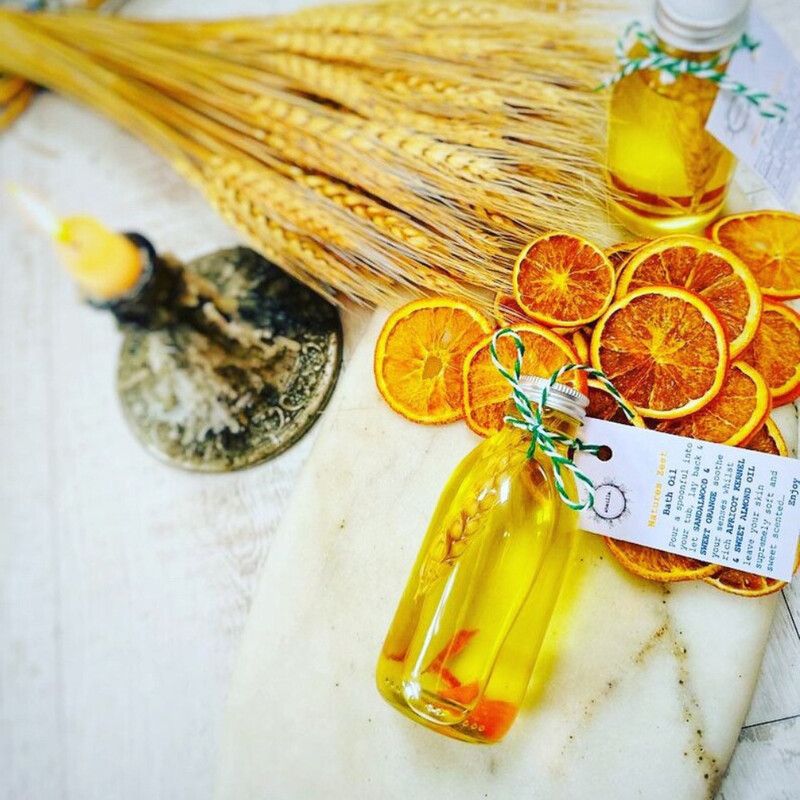 Sweet Orange & Sandalwood Bath/Body Massage Oil
