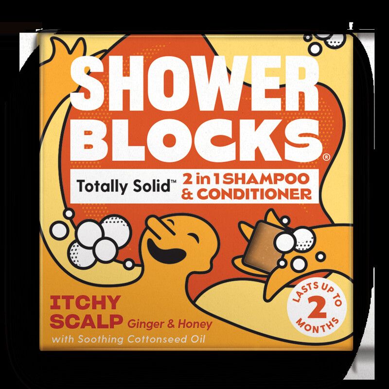Shower Blocks 2in1 Shampoo Bar – Itchy Scalp