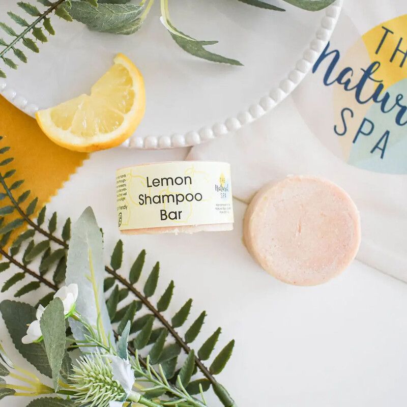 The Natural Spa Lemon Shampoo Bar - For All Hair Types
