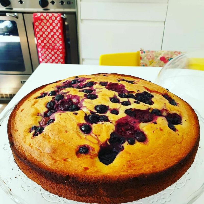 Sourdough Blueberry Bliss Cake