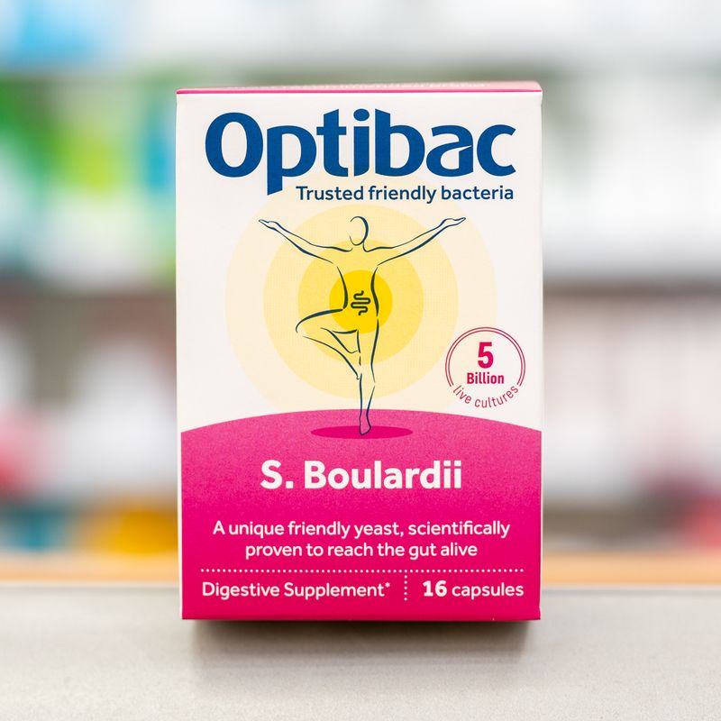 Optibac S. Boulardii Digestive Supplement