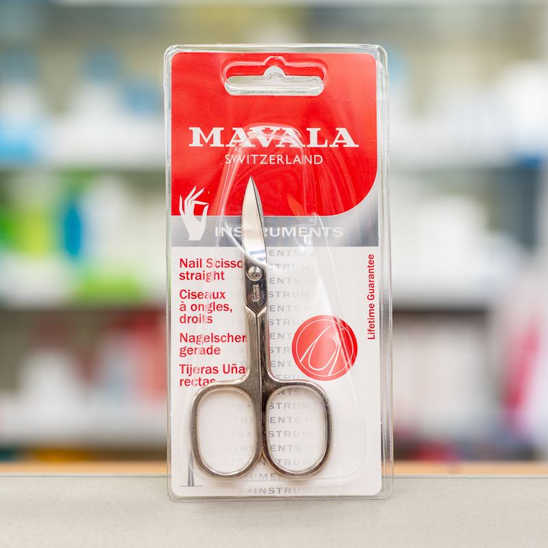MAVALA Straight Nail Scissors