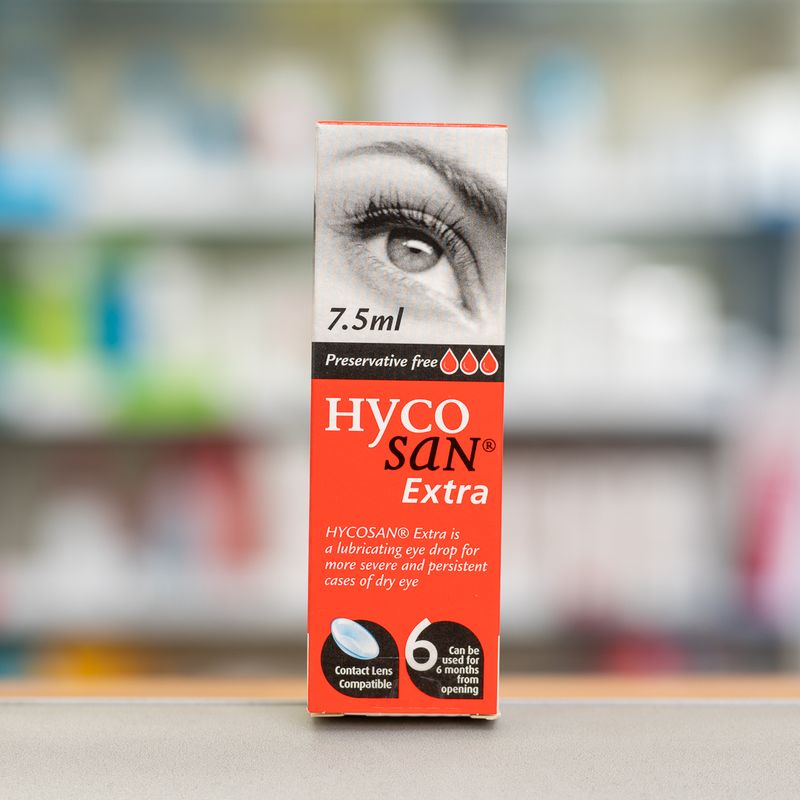 Hycosan Extra Preservative Free Eye Drops 