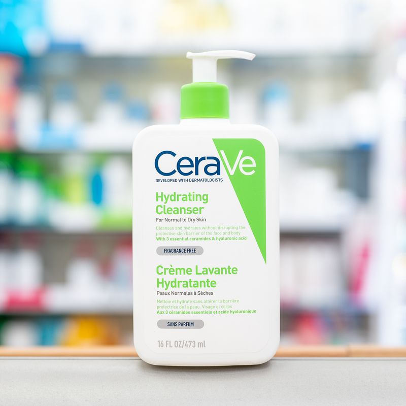  CeraVe Hydrating Cleanser for Normal to Dry Skin