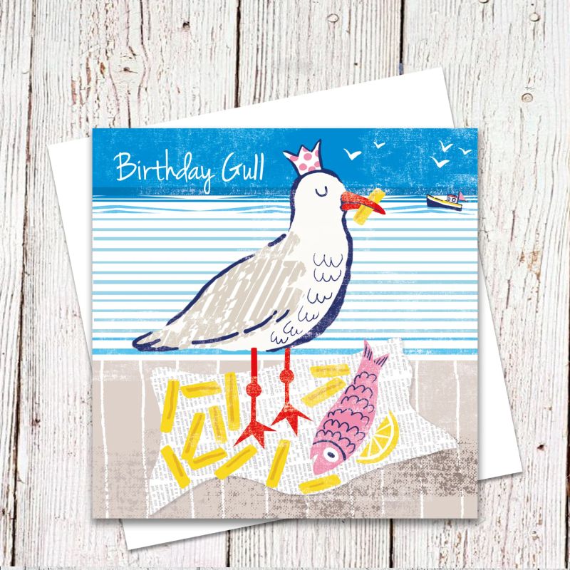 Birthday Gull Card
