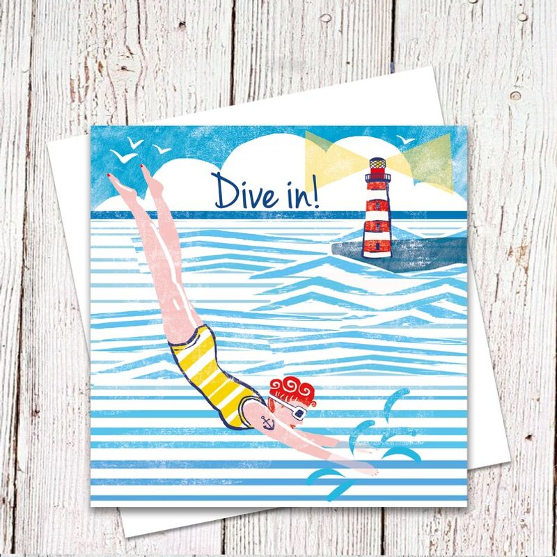 Dive In Card