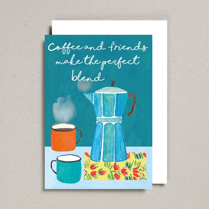 Coffee and Friends Make the Perfect Blend Card
