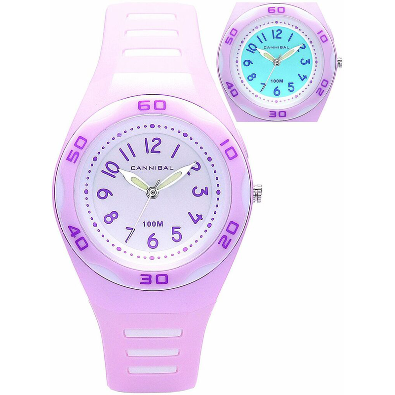 Cannibal Watch in Light Pink