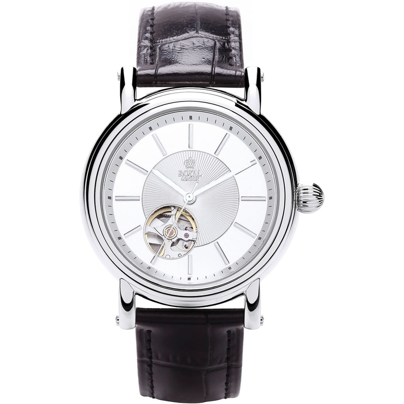 Royal London Gents Stainless Steel Mechanical Watch 