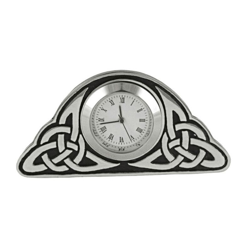 Celtic Pewter Clock 