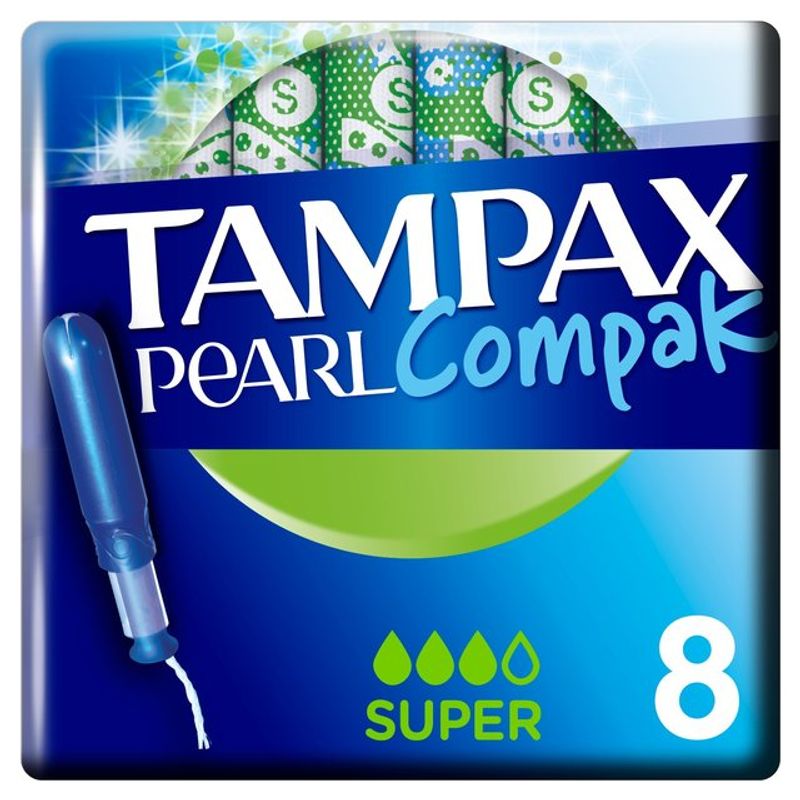 Tampax Pearl Compak Super