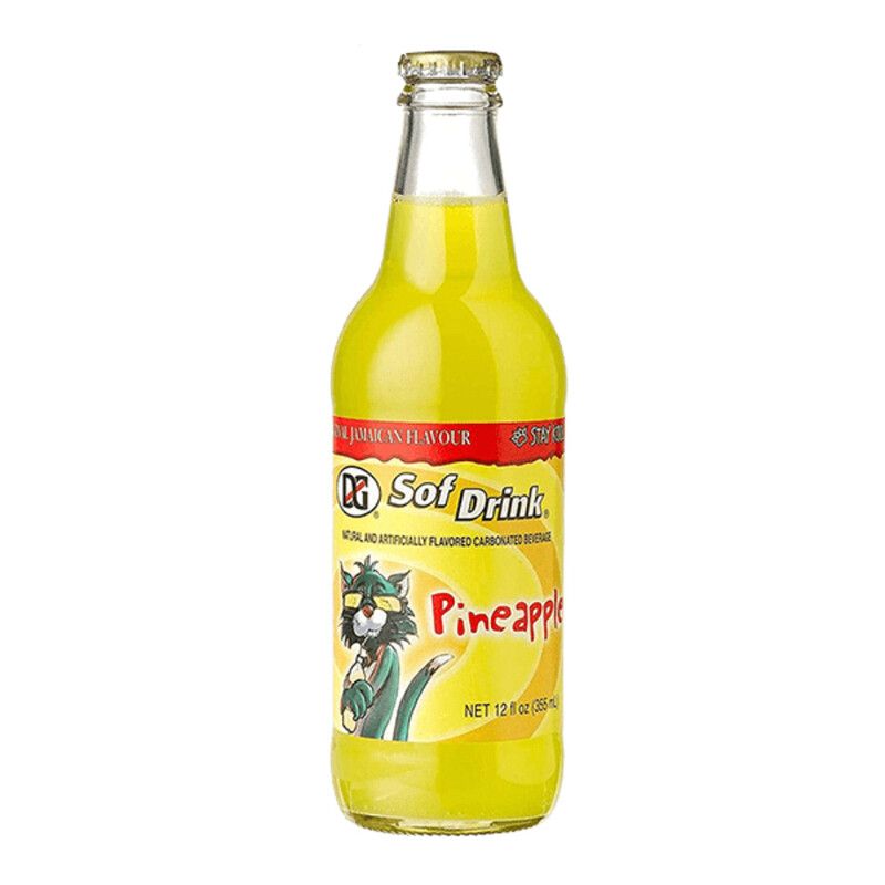 Pineapple Soda bottle